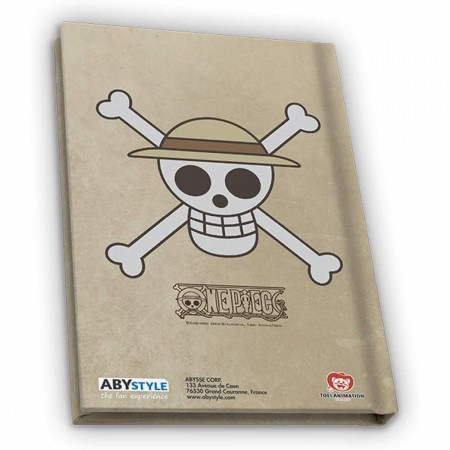 One Piece Monkey D Luffy 11 oz Mug Notebook and Keychain Gift Set